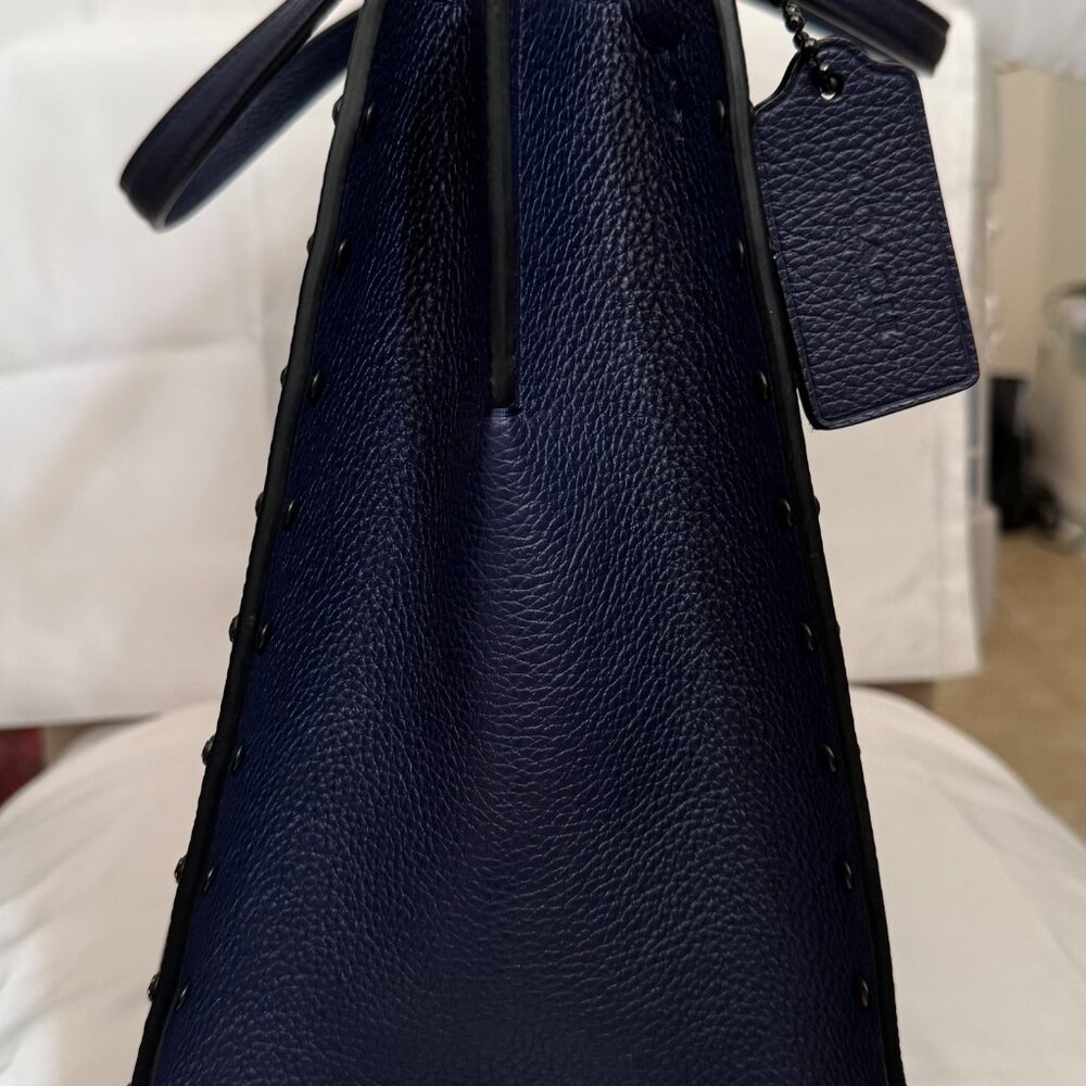 Coach Charlie Carryall with Crystal Rivets Excellent Condition - Picture 7 of 15